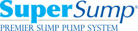 Logo for our SuperSump® Pump System, available in Brantford and other parts of Ontario