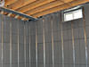 Installation of basement wall insulation in Chatham, Windsor, London